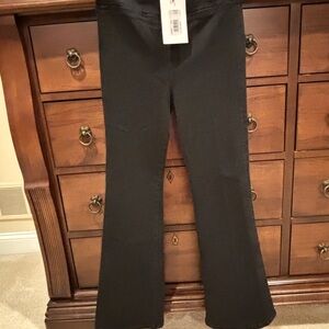 Frame Denim Jetset Crop High-Rise Mini-Boot Pants size 1. NWT